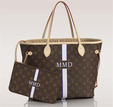 louis vuitton neverfull personalized